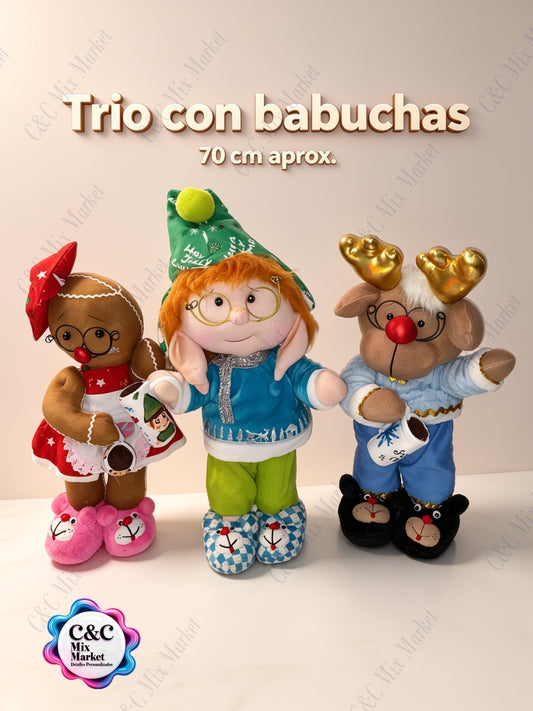 Trío con Babuchas