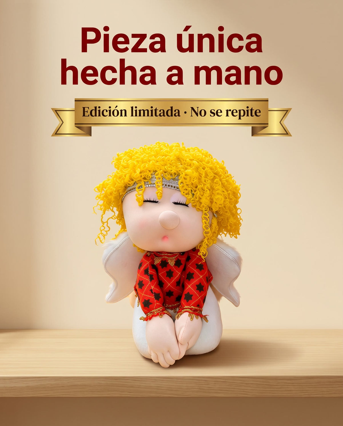 Ángel, pieza única hecha a mano