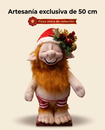 Duende Naturito rojo, artesanía exclusiva de 50 cm
